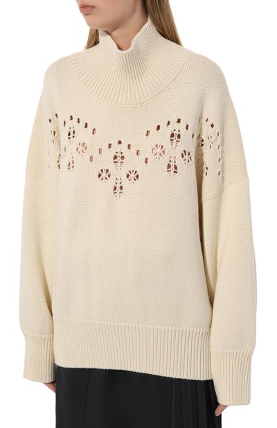 Шерстяной свитер CHLOÉ, арт. CHC23AMP23670, фото 3