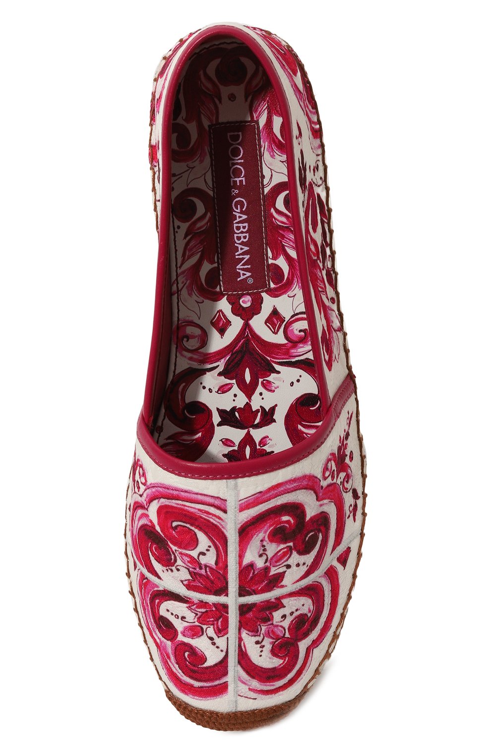 Текстильные эспадрильи DOLCE & GABBANA, арт. CE0119/AB637, фото 6