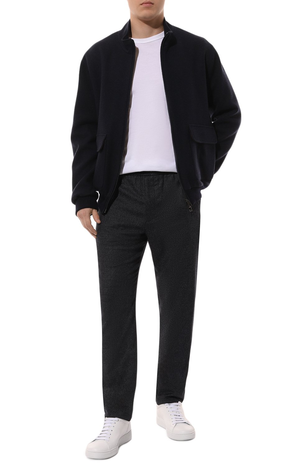 Брюки из шерсти и вискозы AGNONA, арт. T706U6E/UW014E, фото 2