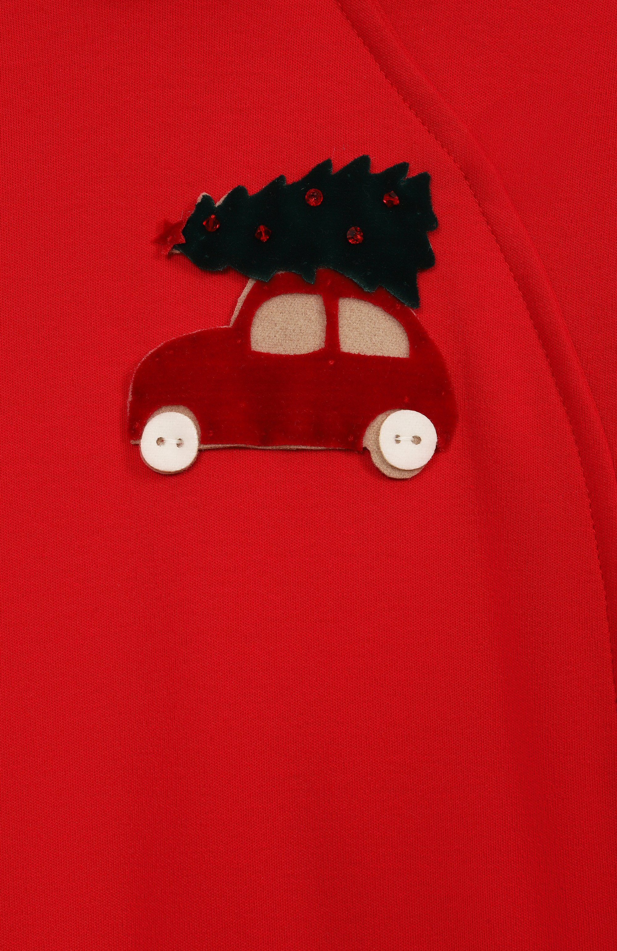 Комплект из комбинезона и шапки STORY LORIS красного цвета по цене 21950 руб., арт. 24265, фото 6 Комплект из комбинезона и шапки STORY LORIS, арт. 24265, фото 6