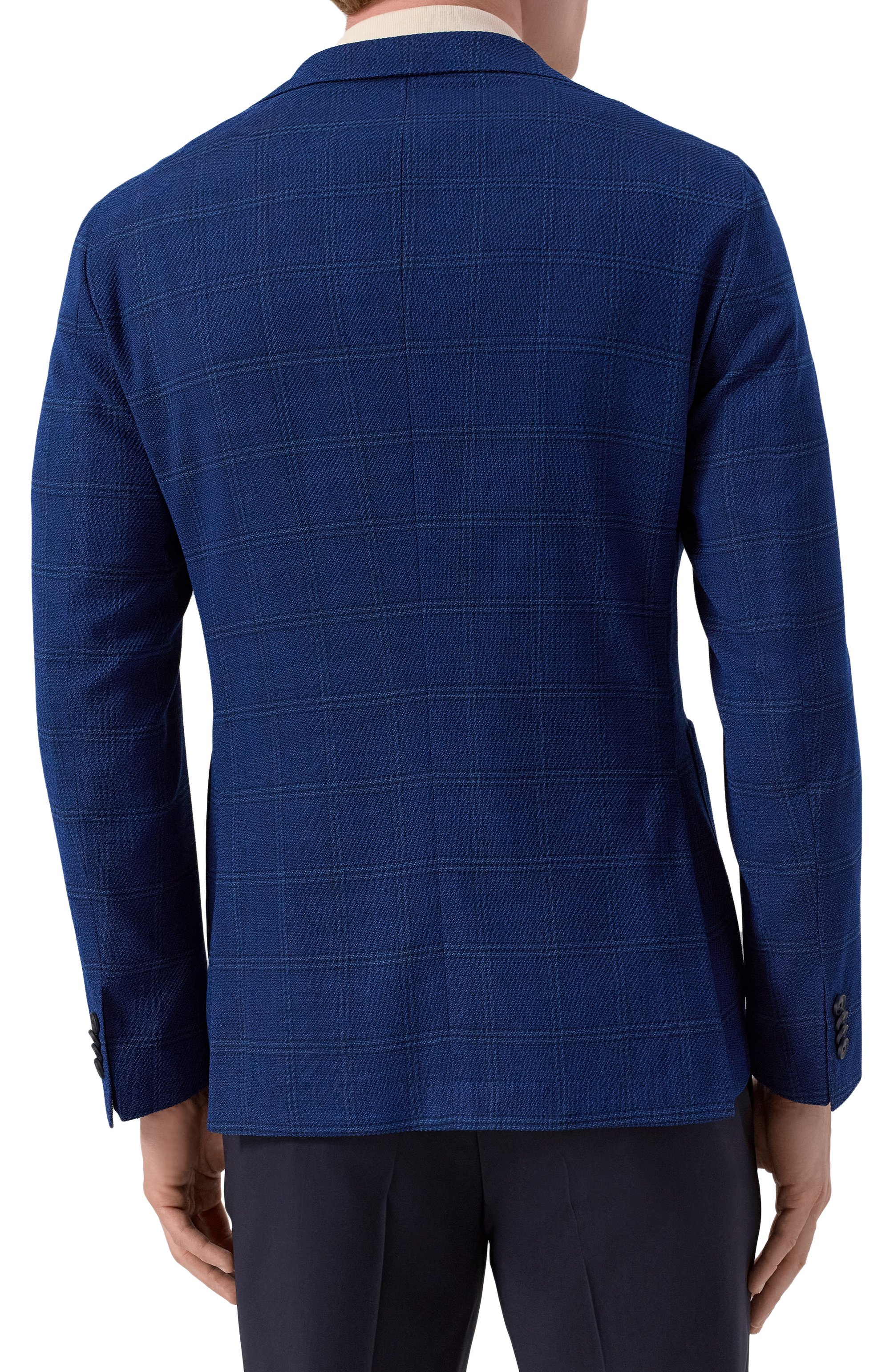 Пиджак из шерсти и хлопка BOSS, арт. 50545840, фото 6