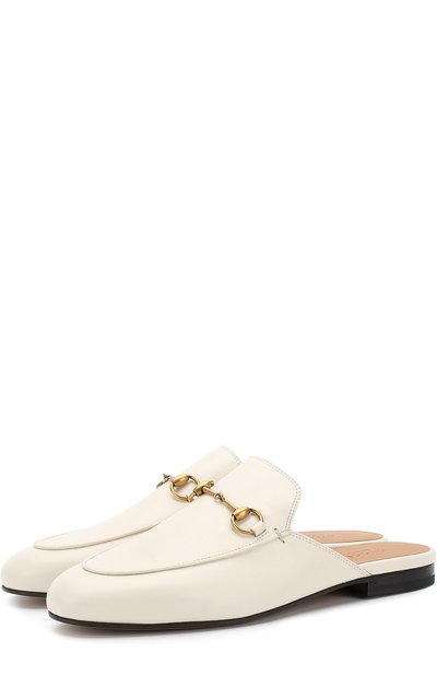 Кожаные сабо princetown GUCCI, арт. 423513/C9D00, фото 1