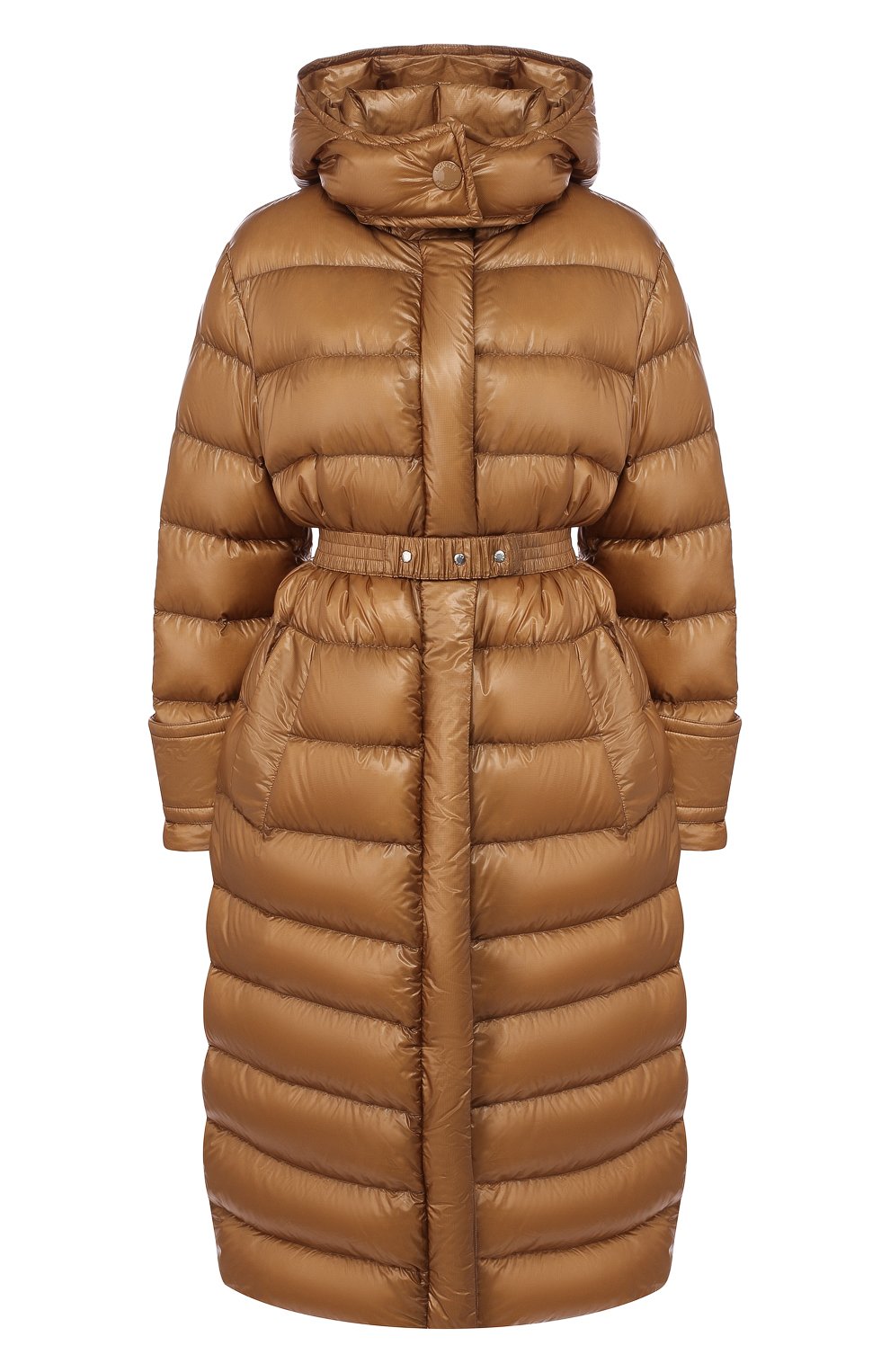 Пуховик cobalt MONCLER бежевого цвета по цене 116400 руб., арт. F1-093-1D501-00-C0384, фото 1 Пуховик cobalt MONCLER, арт. F1-093-1D501-00-C0384, фото 1