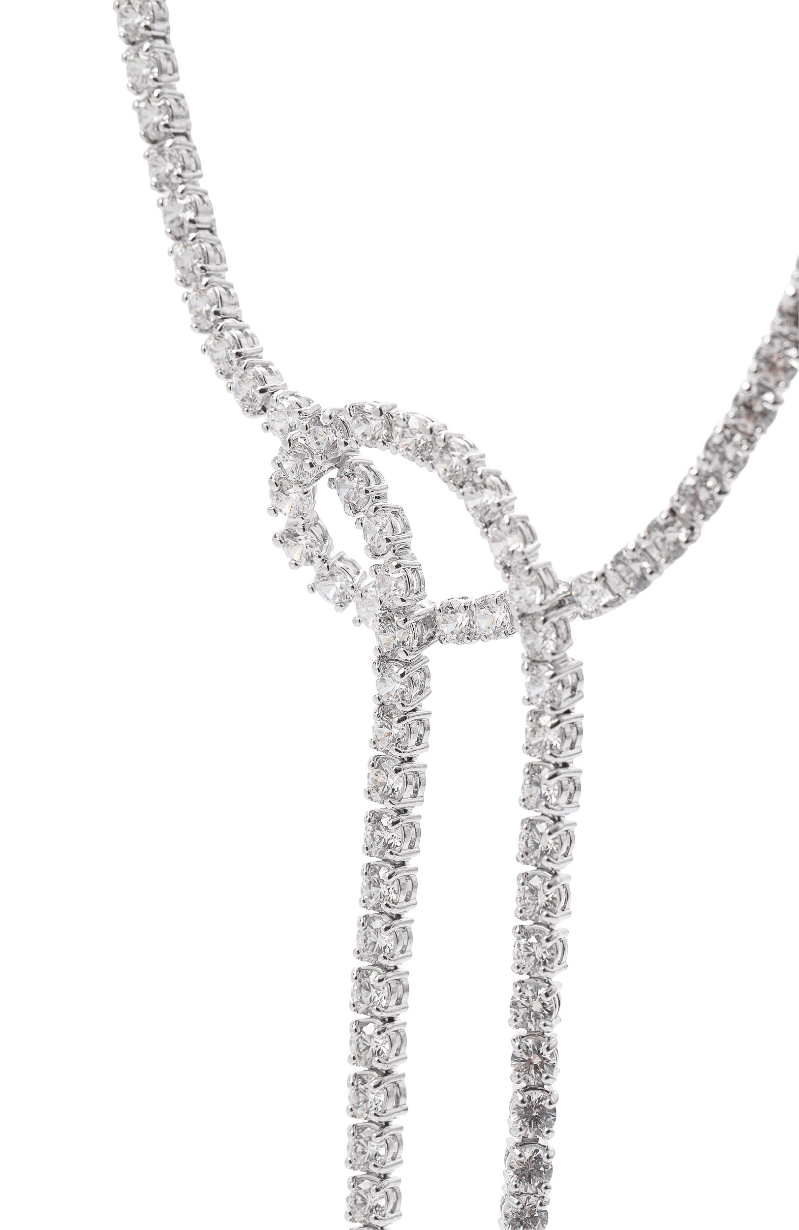 Колье matrix SWAROVSKI серебряного цвета по цене 66200 руб., арт. 5692416, фото 3 Колье matrix SWAROVSKI, арт. 5692416, фото 3