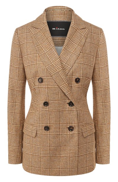 Женский кашемировый жакет KITON, арт. D46523K01S54