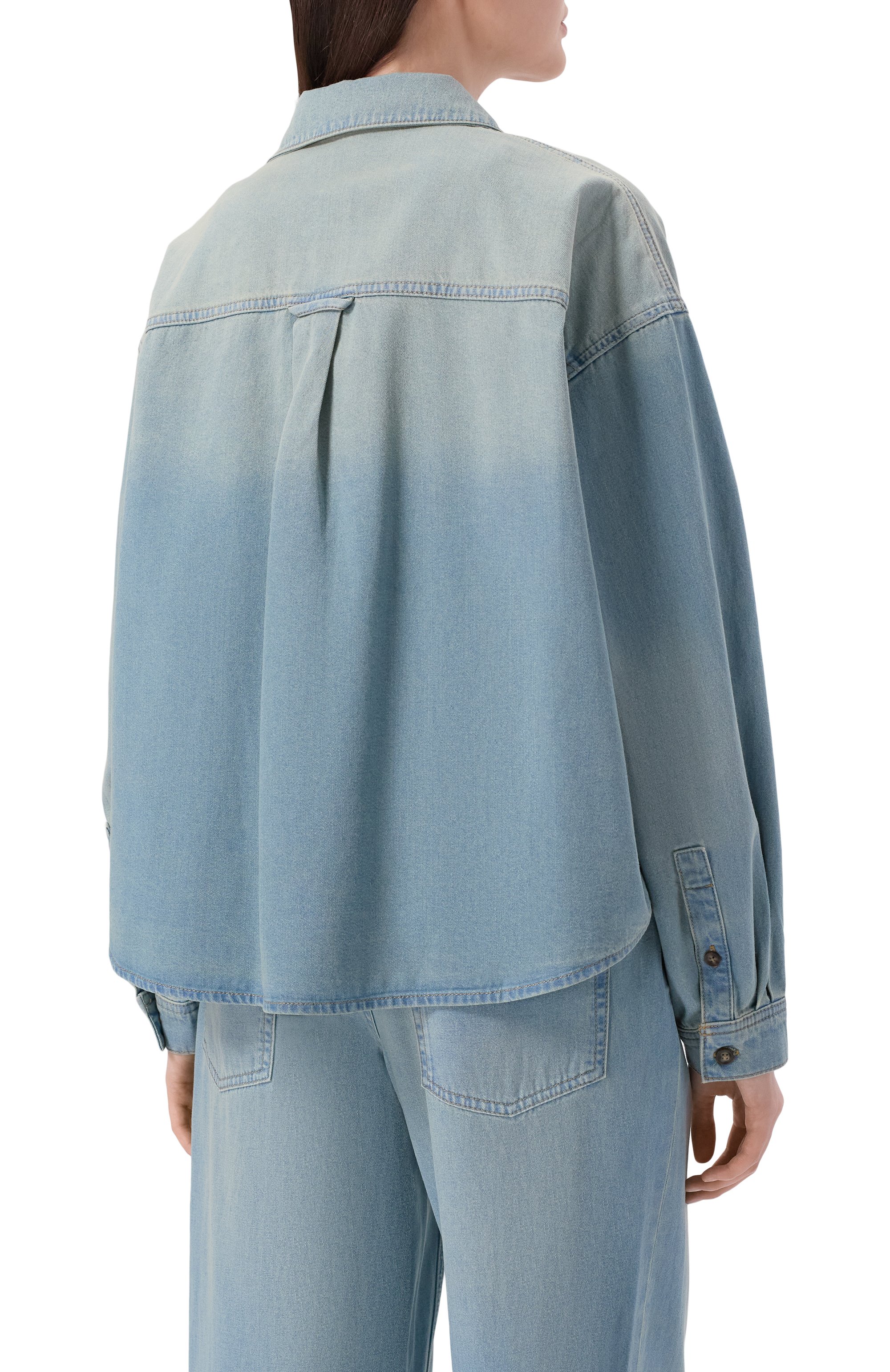 Джинсовая рубашка light 12 STOREEZ, арт. 138608, фото 4