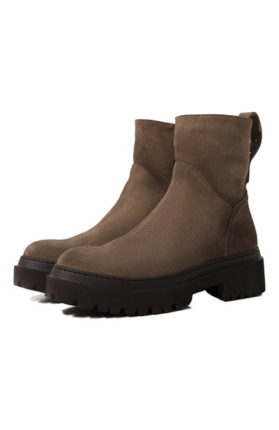 Женские замшевые полусапоги PANTANETTI, арт. 18176AM/ELITE