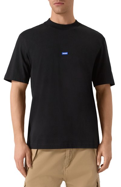 Хлопковая футболка HUGO BLUE, арт. 50509991, фото 3