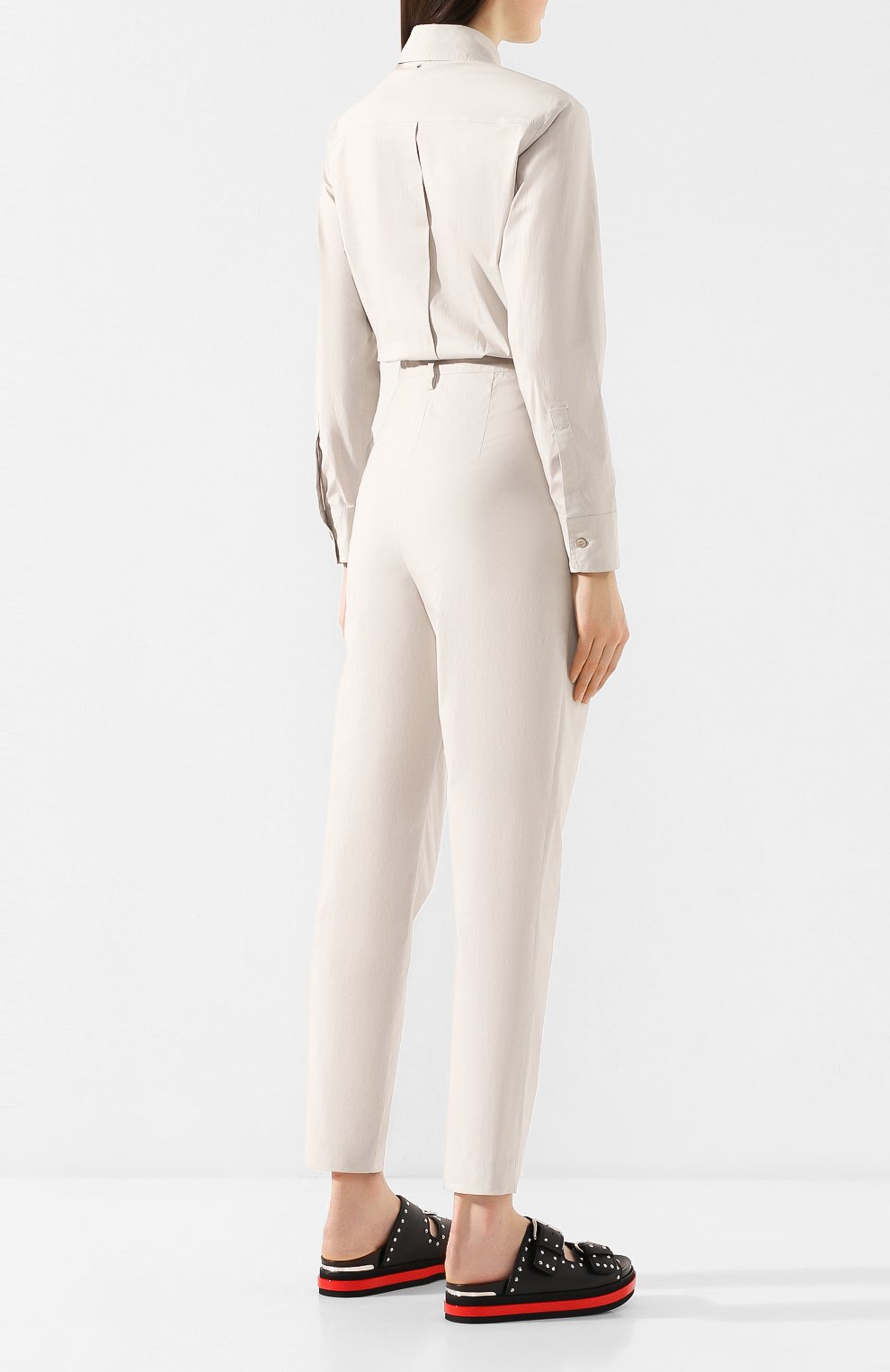 Хлопковый комбинезон LORENA ANTONIAZZI, арт. P2034TU005/3193, фото 4