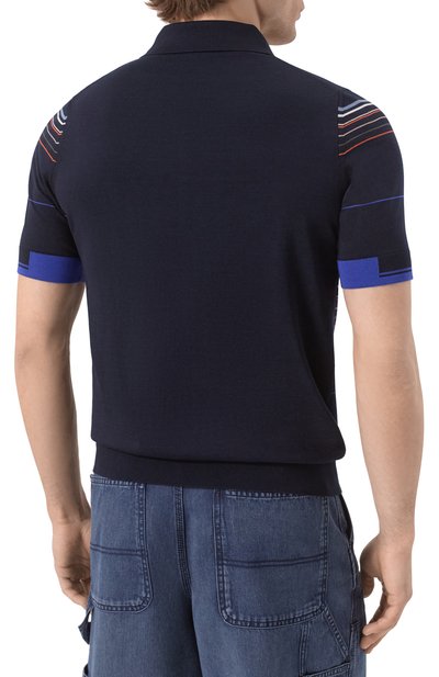 Поло из хлопка и шелка ZILLI, арт. KZP002M0142VMUL00, фото 4