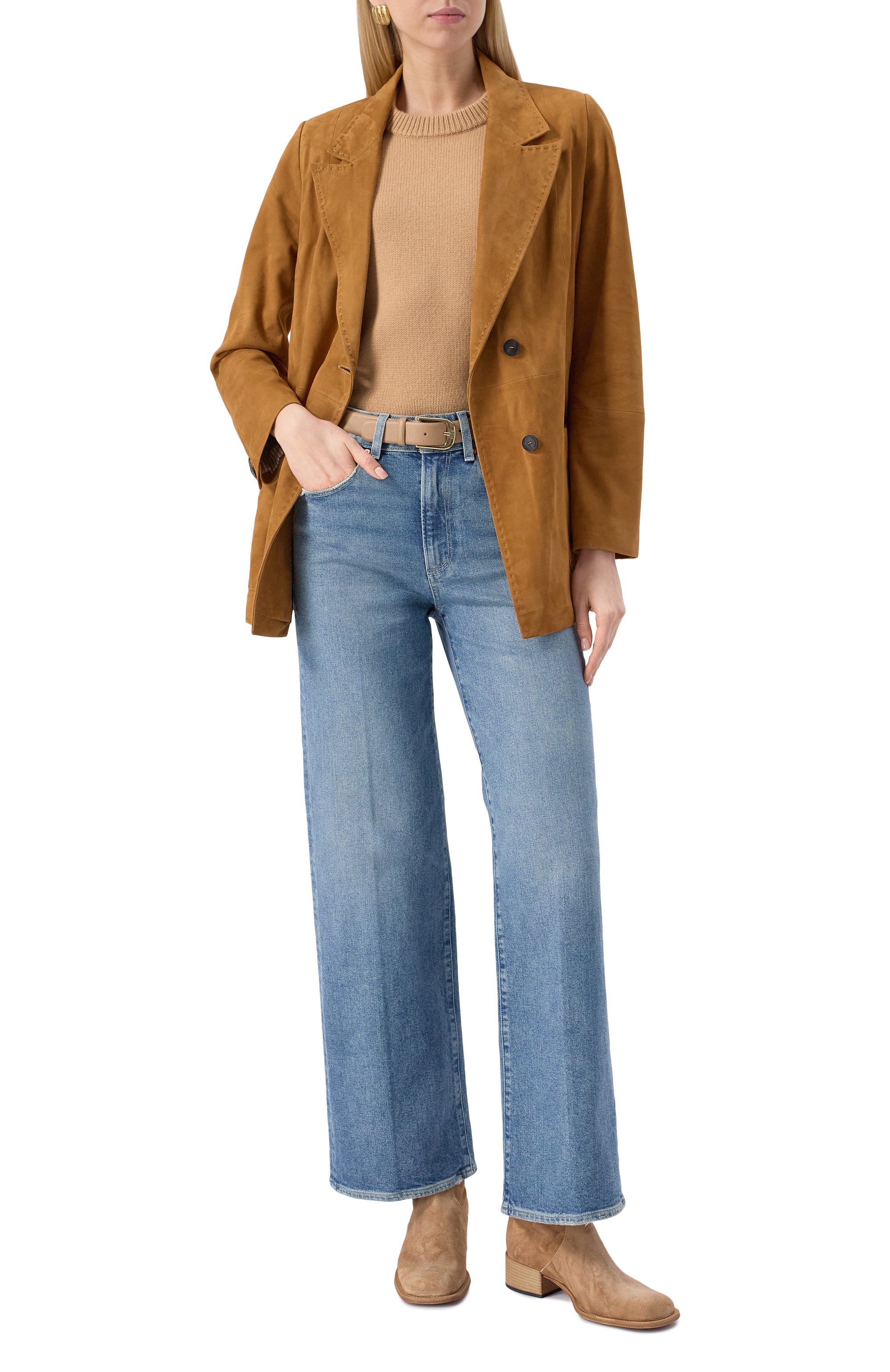 Замшевая куртка FREEAGE, арт. B1084S, фото 2