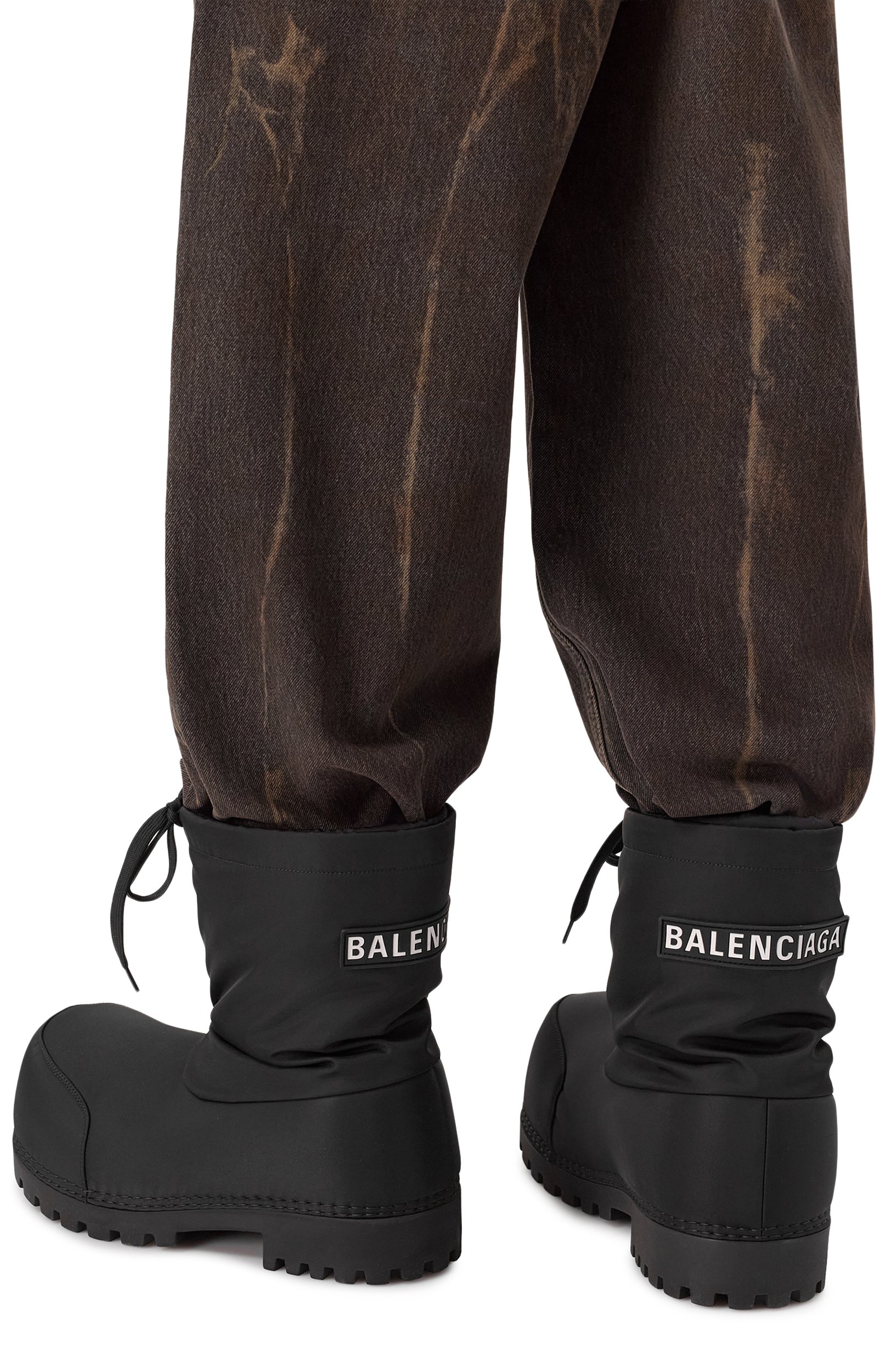 Текстильные ботинки alaska BALENCIAGA, арт. 780558/W4SA1, фото 2