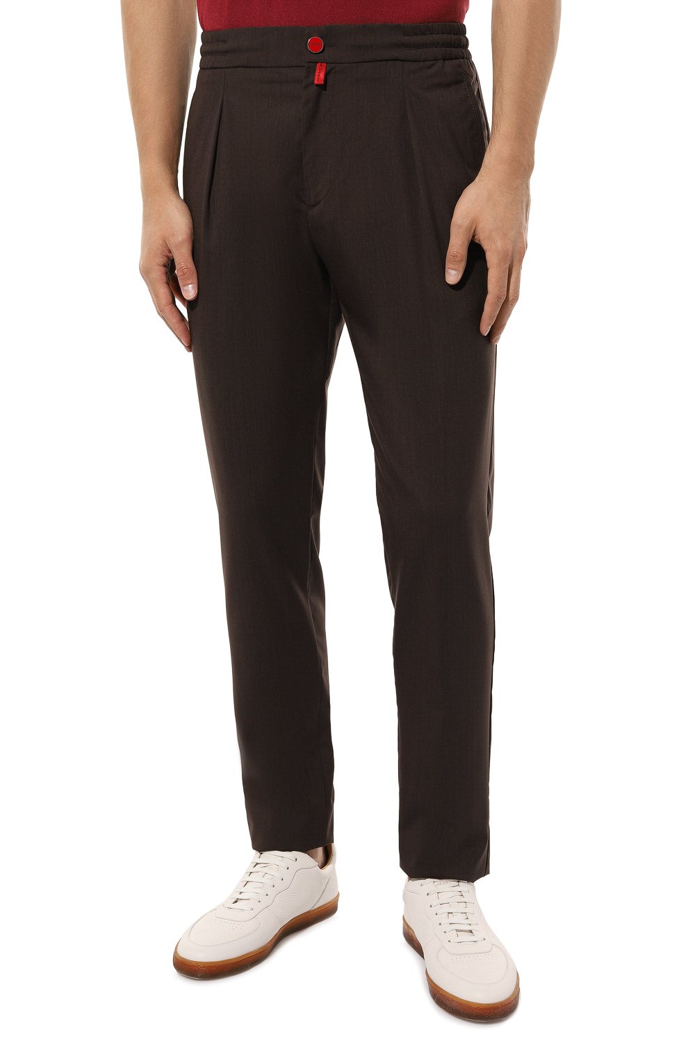 Шерстяные брюки KITON, арт. UP1LACJ0752B, фото 3