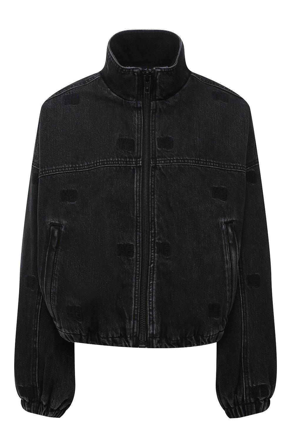 Джинсовая куртка ALEXANDER WANG темно-серого цвета по цене 79950 руб., арт. 4DC2212912, фото 1 Джинсовая куртка ALEXANDER WANG, арт. 4DC2212912, фото 1