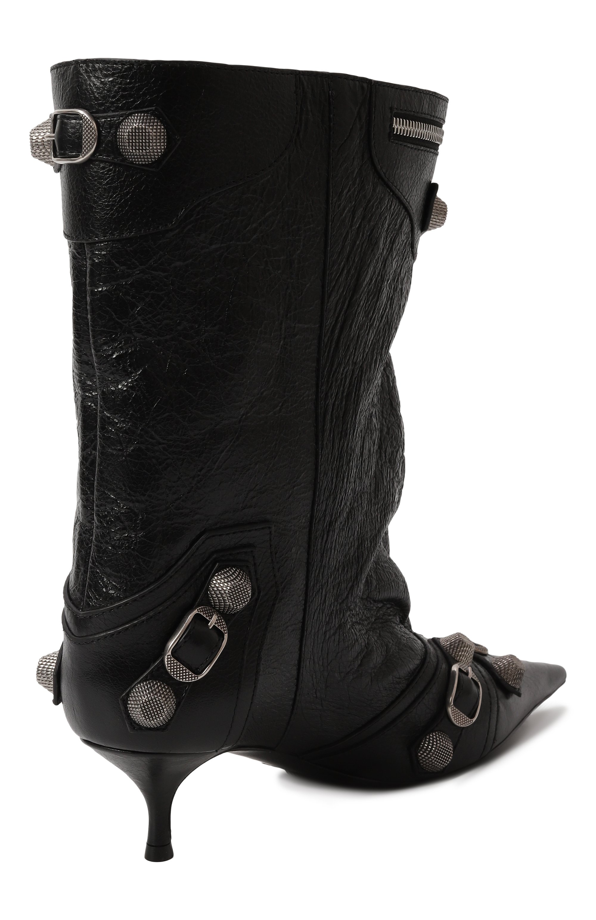 Кожаные ботильоны cagole 50 BALENCIAGA, арт. 802082/WAD4E, фото 5