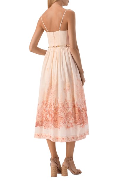 Хлопковое платье ZIMMERMANN, арт. 6881DRS262, фото 3