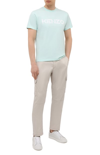 Хлопковая футболка KENZO, арт. FA65TS0004SJ, фото 2