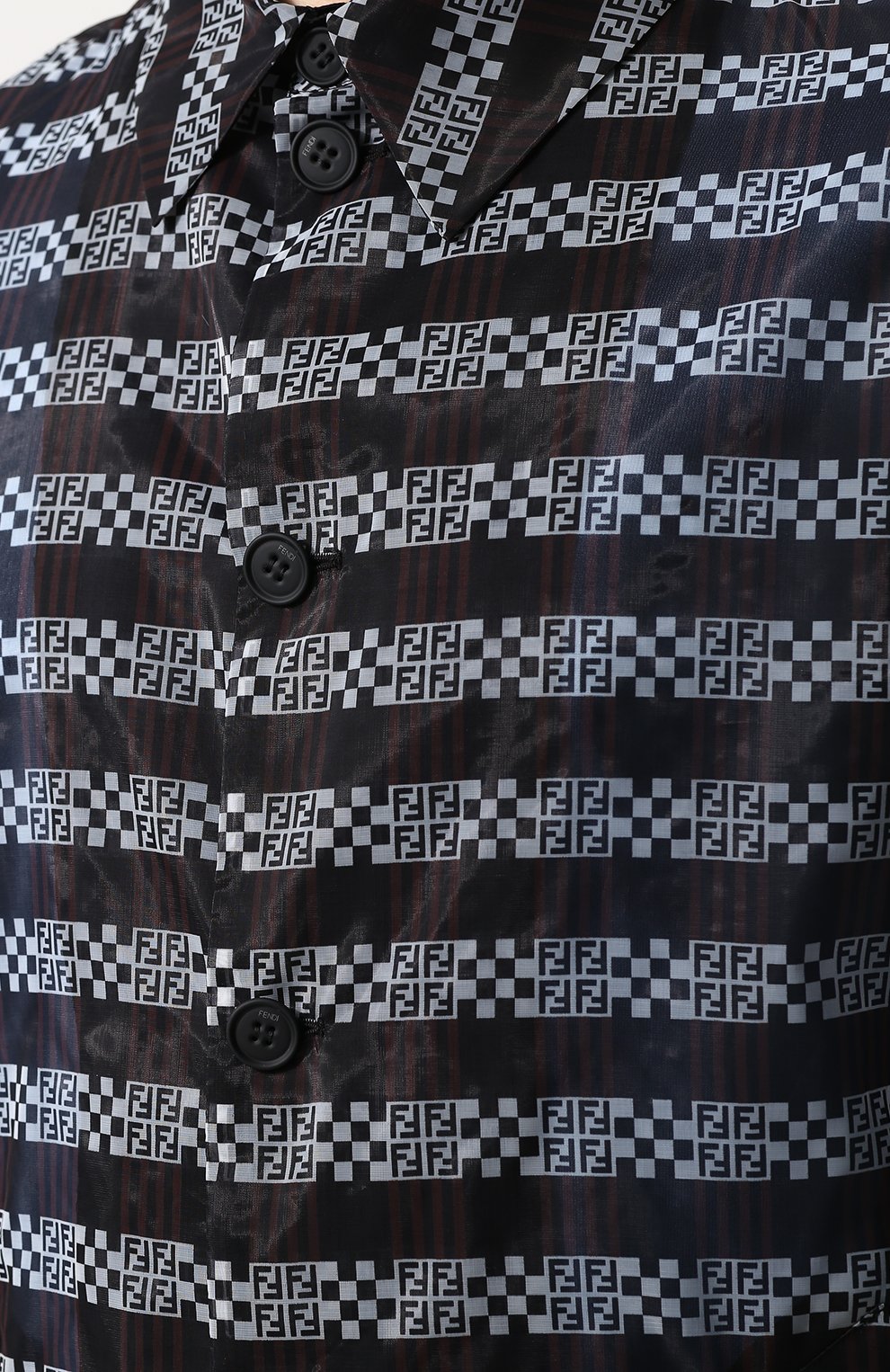 Плащ с принтом FENDI, арт. FF0223 A2MW, фото 5