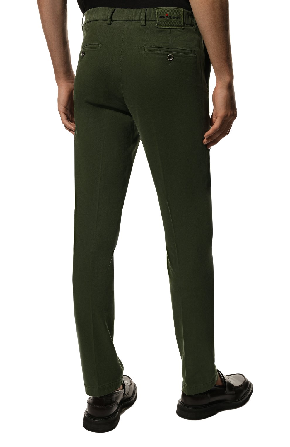 Хлопковые брюки KITON, арт. UFPPEJ0300B, фото 4