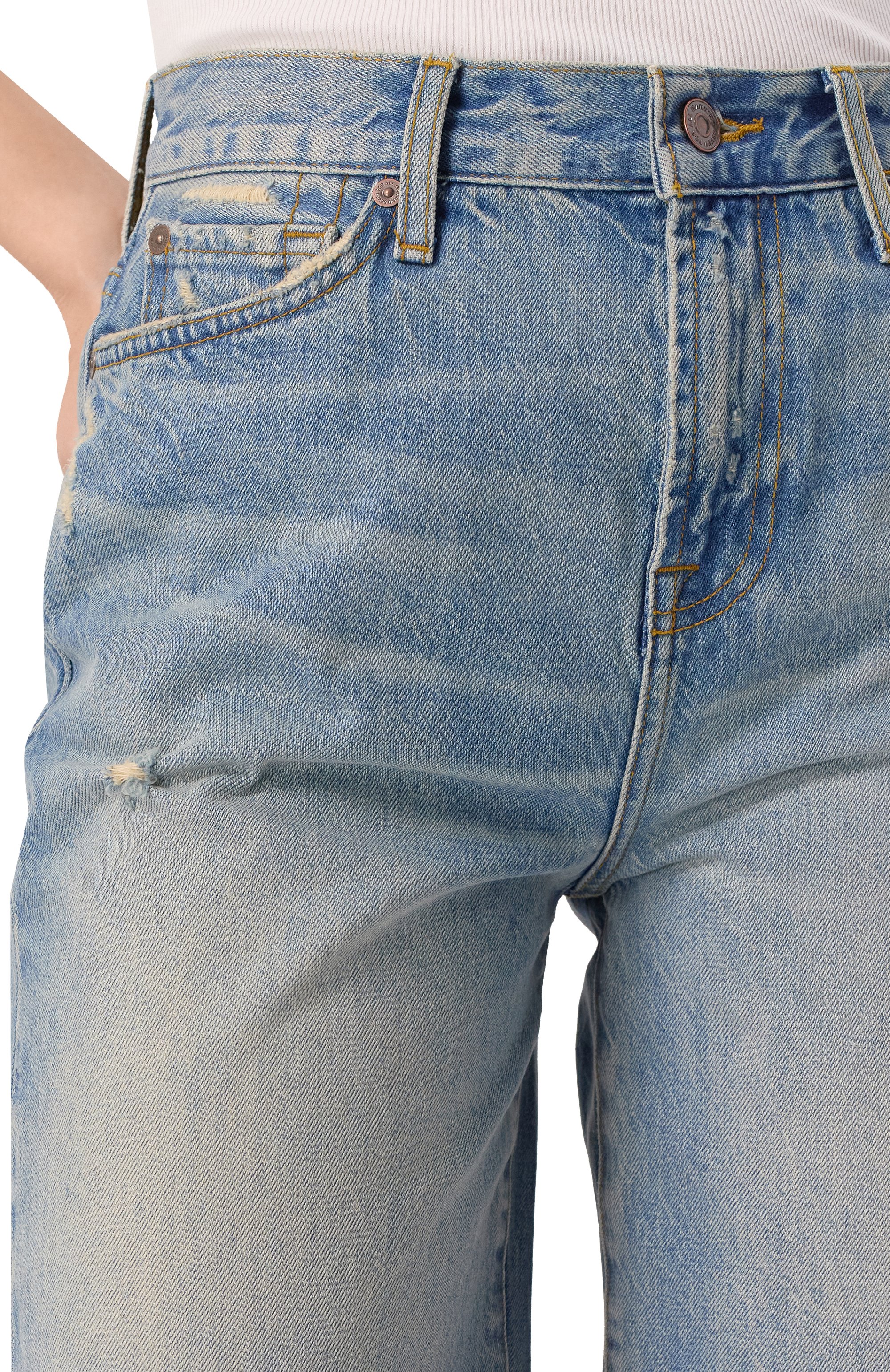 Джинсовые шорты 7 FOR ALL MANKIND, арт. 7U027066CPR, фото 5