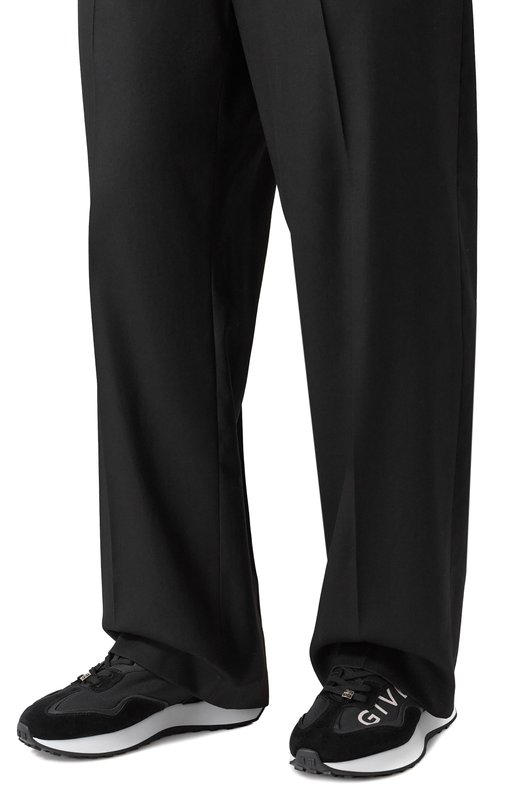Комбинированные кроссовки GIV Runner Givenchy BH006Z/H1AL Чёрный  BH006Z/H1AL Фото 3