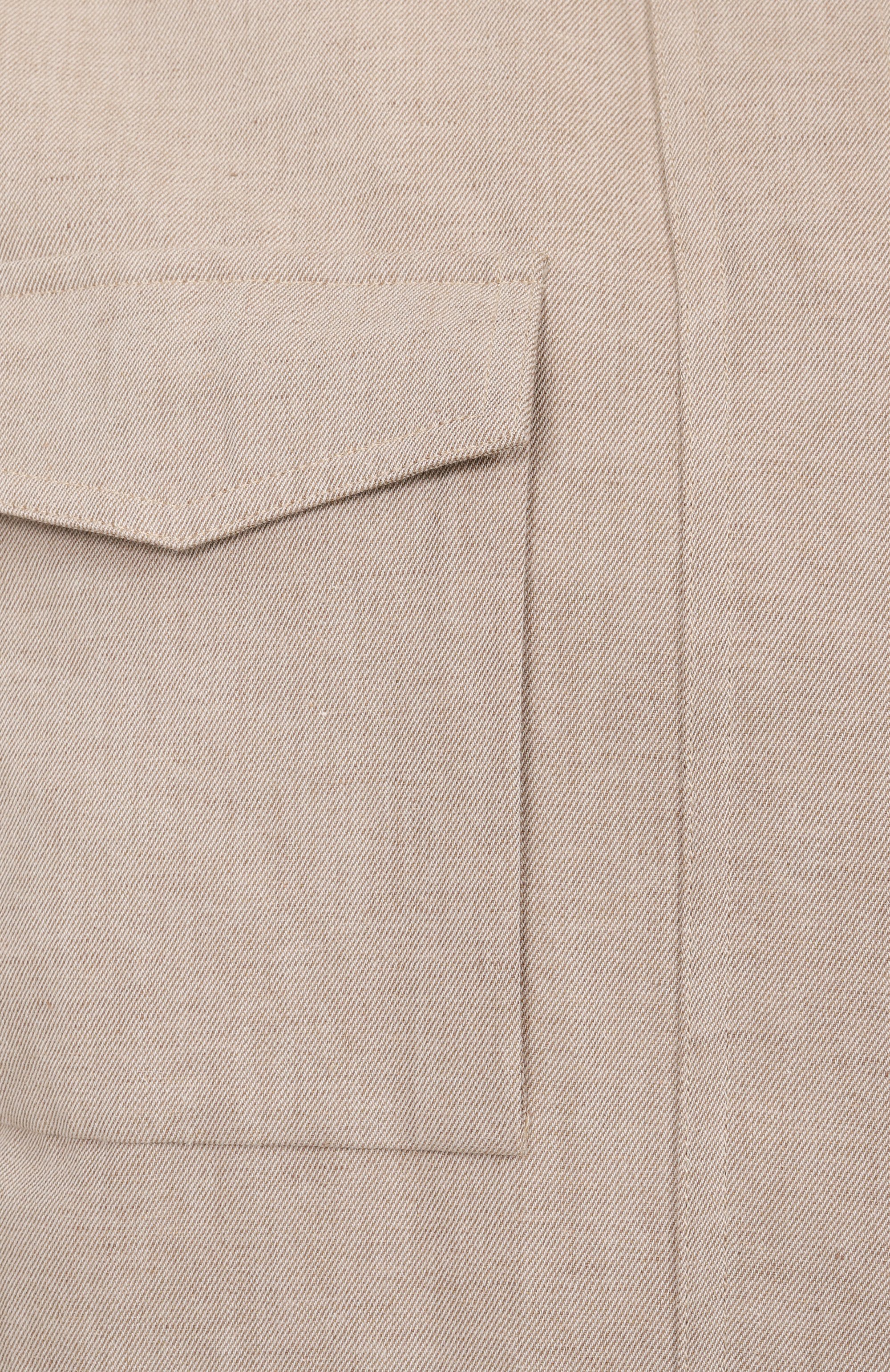 Куртка из хлопка и льна LORENA ANTONIAZZI, арт. E2536CP08A/9715, фото 6