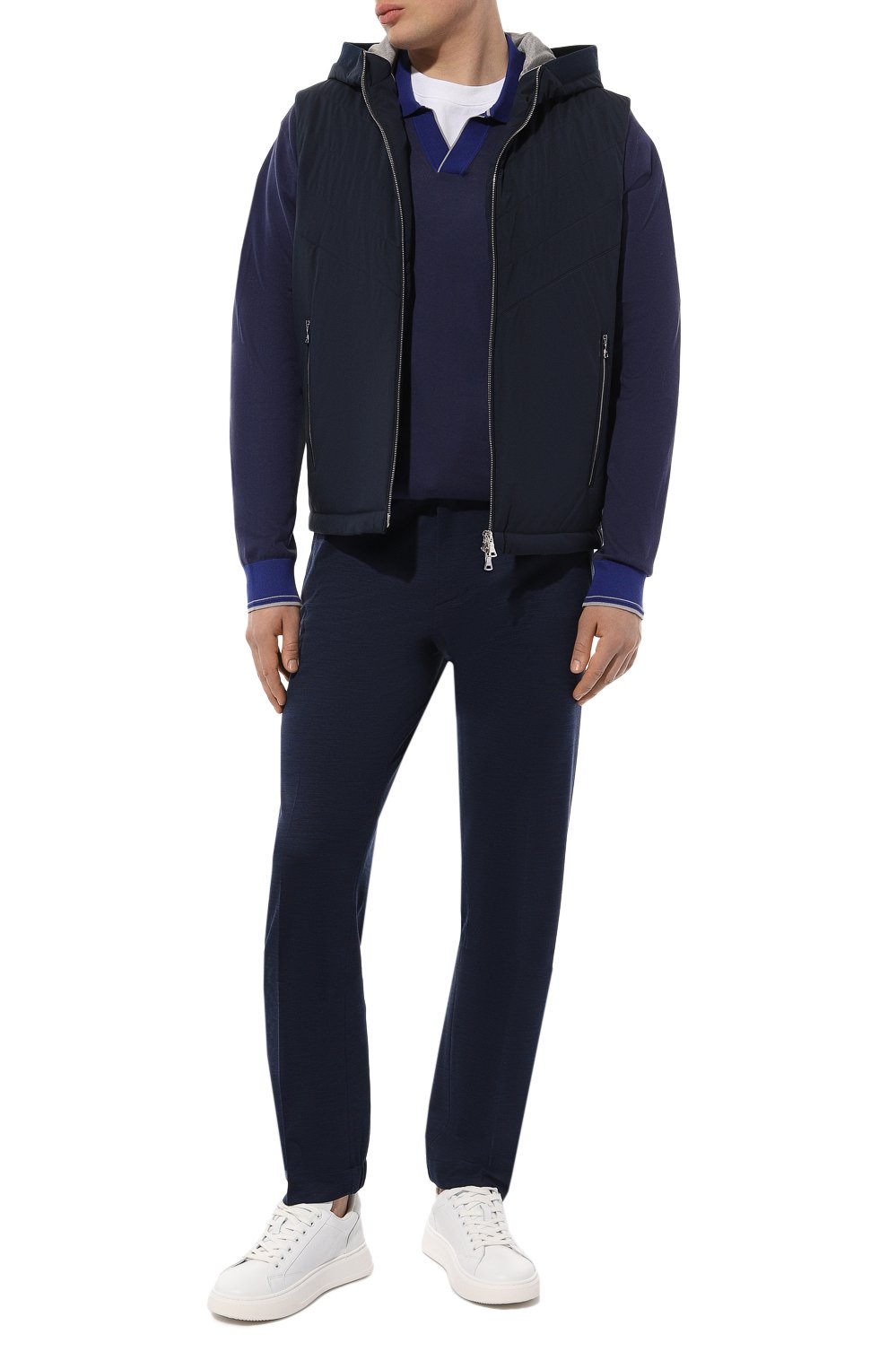 Брюки из шерсти и шелка STEFANO RICCI, арт. M1T4100100/WK003Q, фото 2