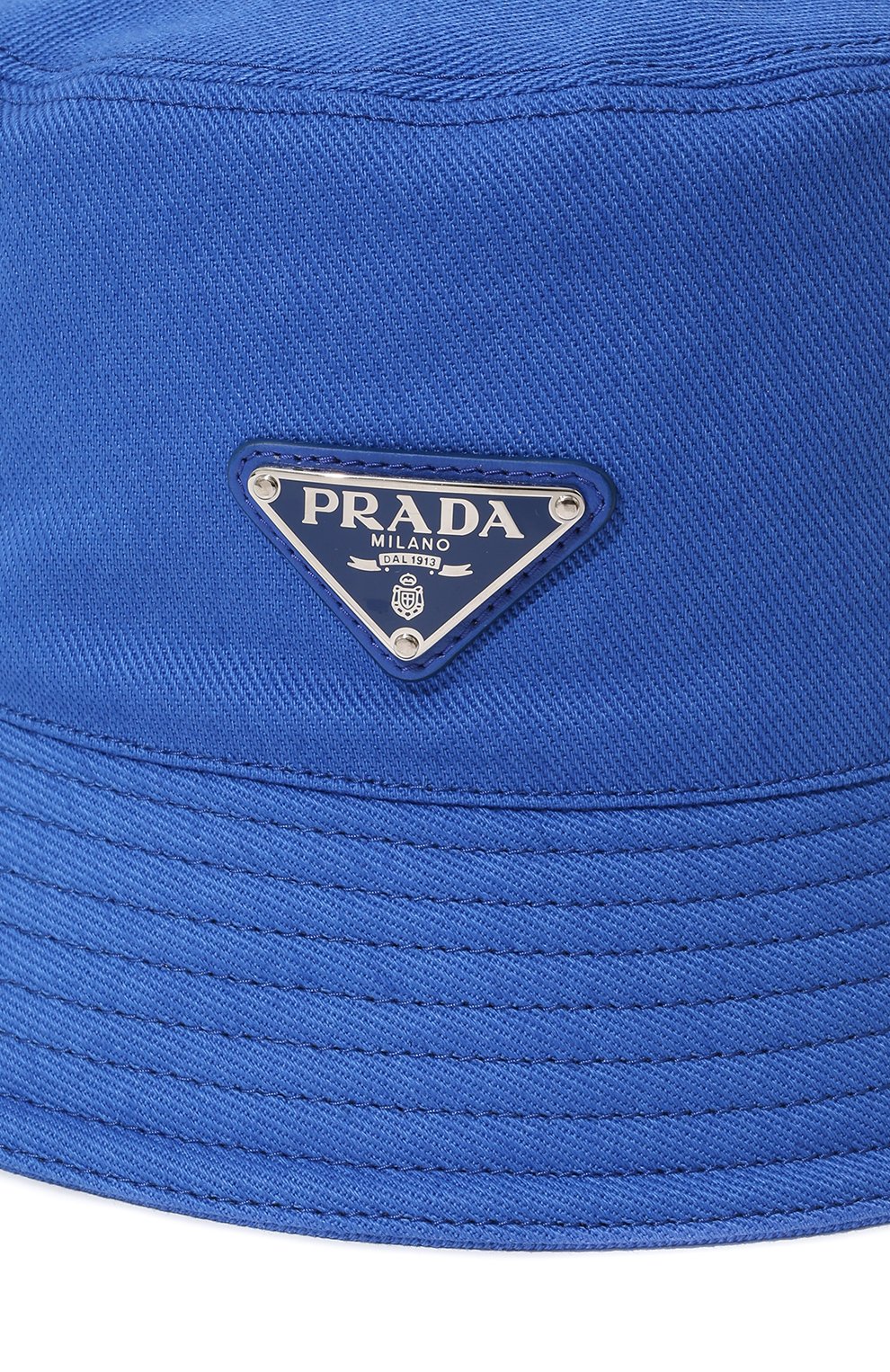 Хлопковая панама PRADA, арт. 2HC137-2DXI-F0013, фото 4