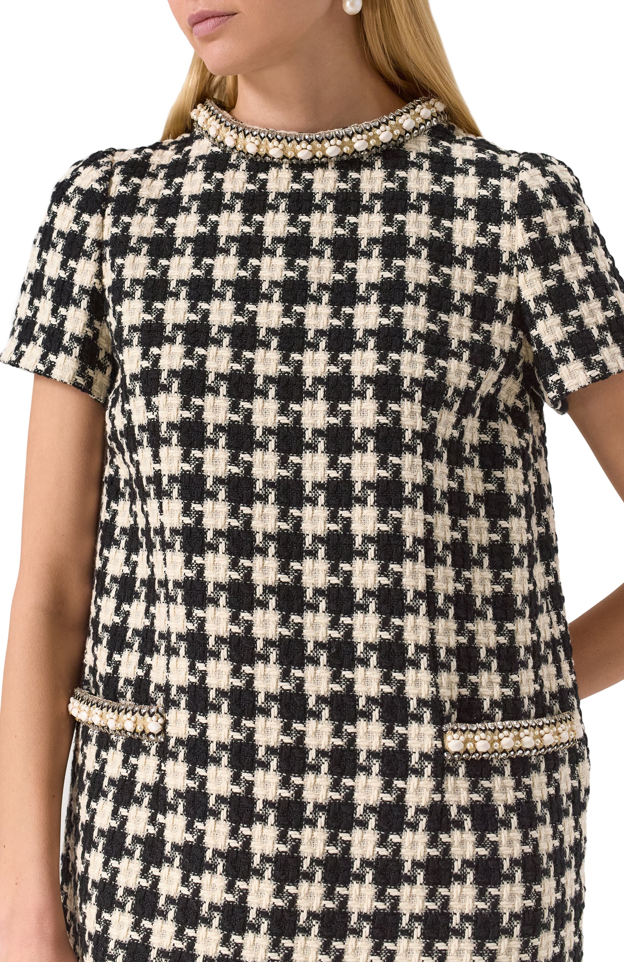 Твидовое платье VALENTINO, арт. 6B3VAEZ890K, фото 5