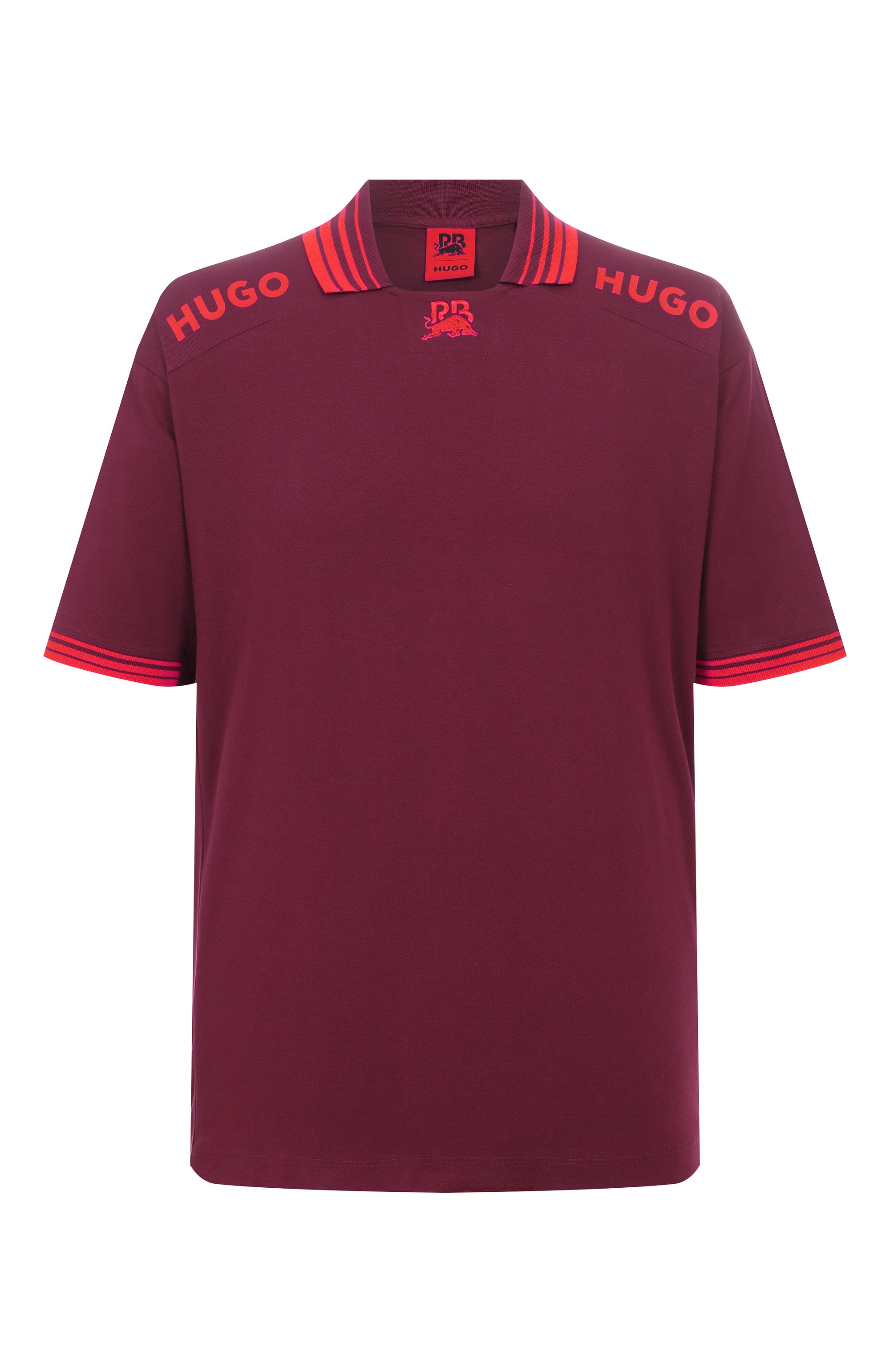 Хлопковое поло hugo x rb HUGO, арт. 50542772, фото 1