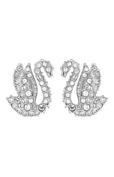 Женские серьги iconic swan SWAROVSKI, арт. 5647873