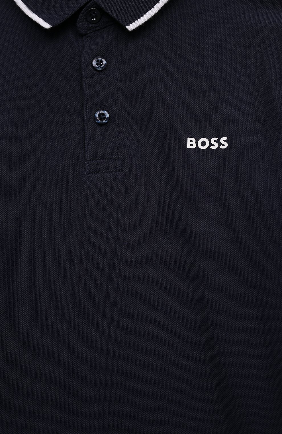 Хлопковое поло BOSS, арт. J51171, фото 3