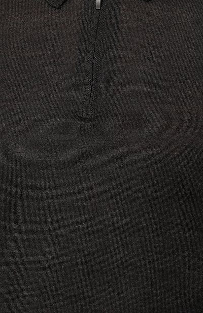 Поло из шерсти и шелка GRAN SASSO, арт. 57137/13190, фото 5