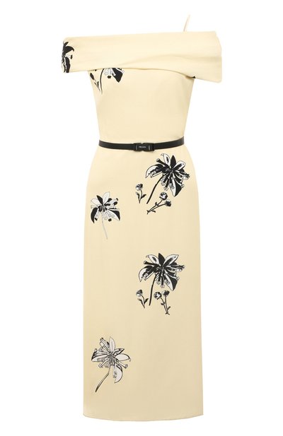 Женское платье из вискозы PRADA, арт. P3E04H-1Y1R-F0032-211