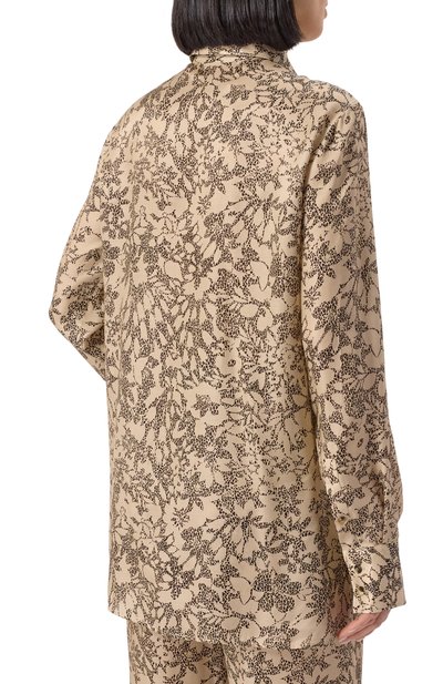 Рубашка из вискозы и шелка GOLDEN GOOSE DELUXE BRAND, арт. GWP02263.P001913, фото 4