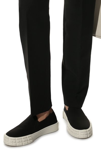 Текстильные слипоны wheel PRADA, арт. 1S578M-GUD-F0632-035, фото 3