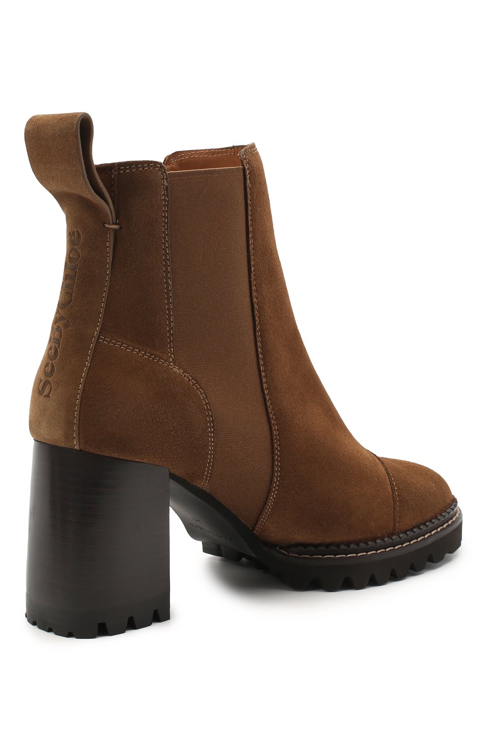 Замшевые ботильоны howl SEE BY CHLOÉ, арт. SB33081A/12121, фото 4