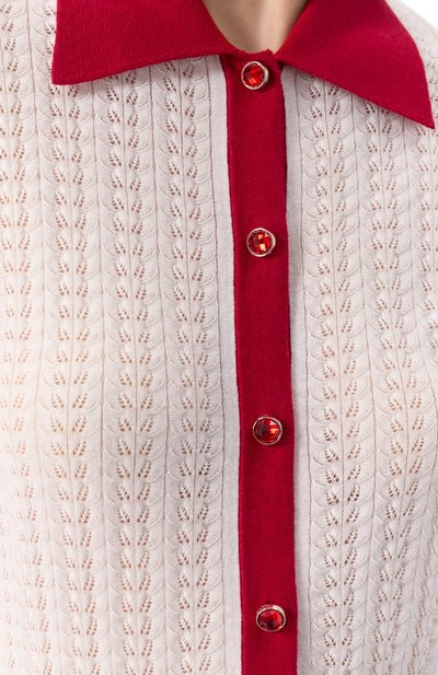 Кардиган из хлопка и вискозы LIU JO, арт. CA5291MS52G, фото 5