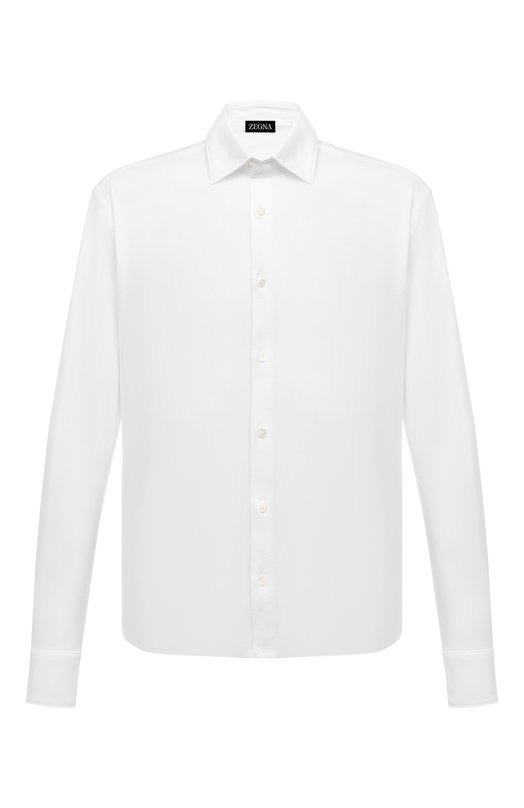 Хлопковая сорочка Zegna UB360A5/B766 Белый UB360A5/B766