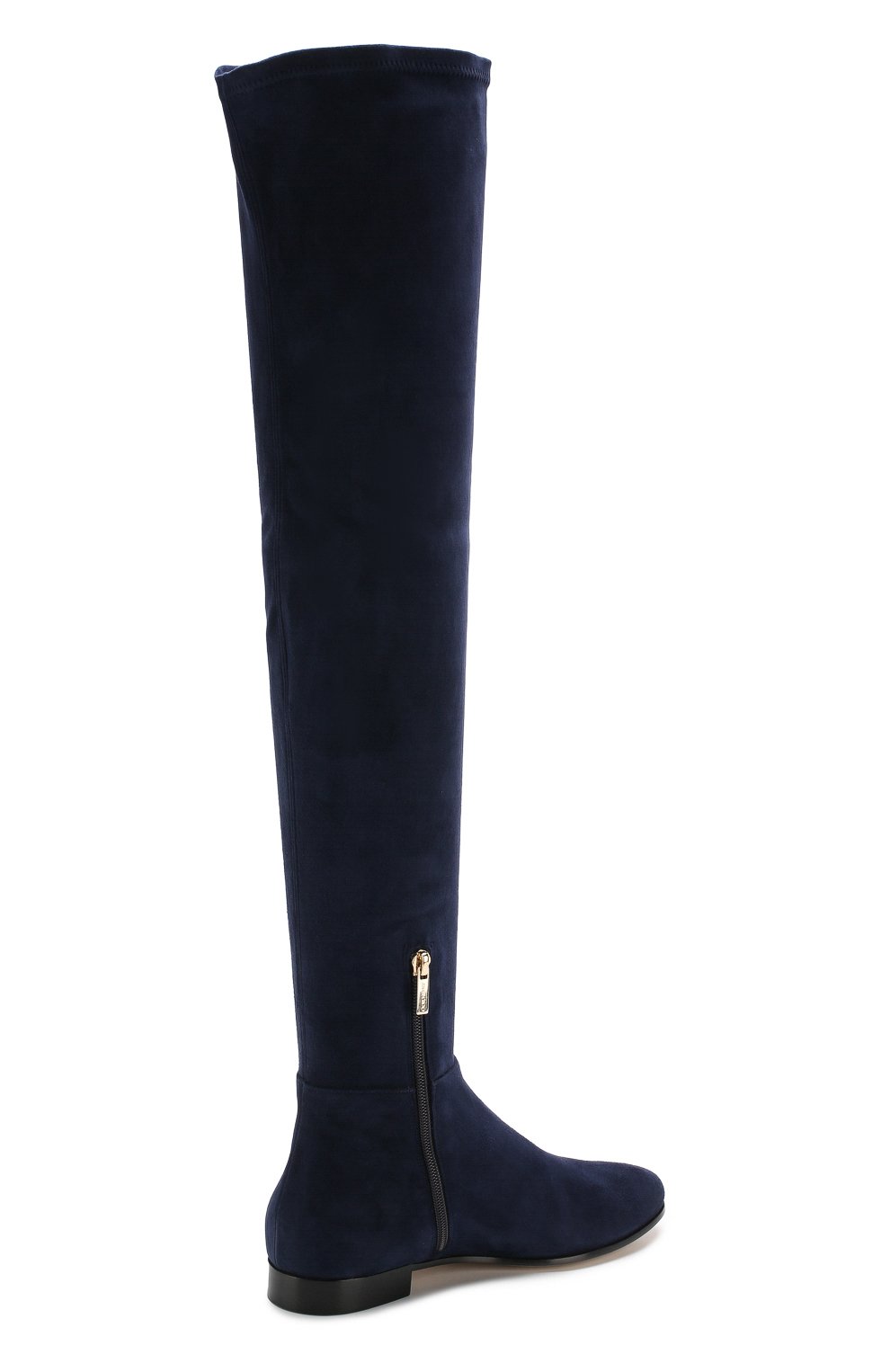 Замшевые ботфорты myren на низком каблуке JIMMY CHOO, арт. MYREN FLAT/DSD, фото 4