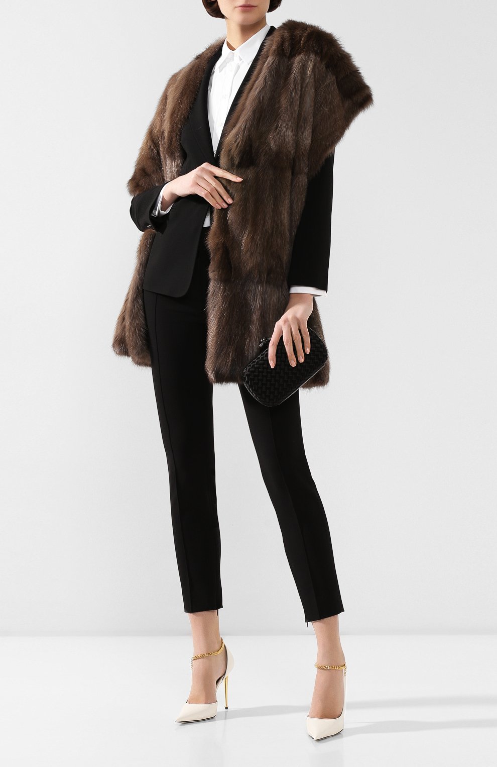 Шарф из меха соболя COLOR TEMPERATURE, арт. Б-10/897, фото 2