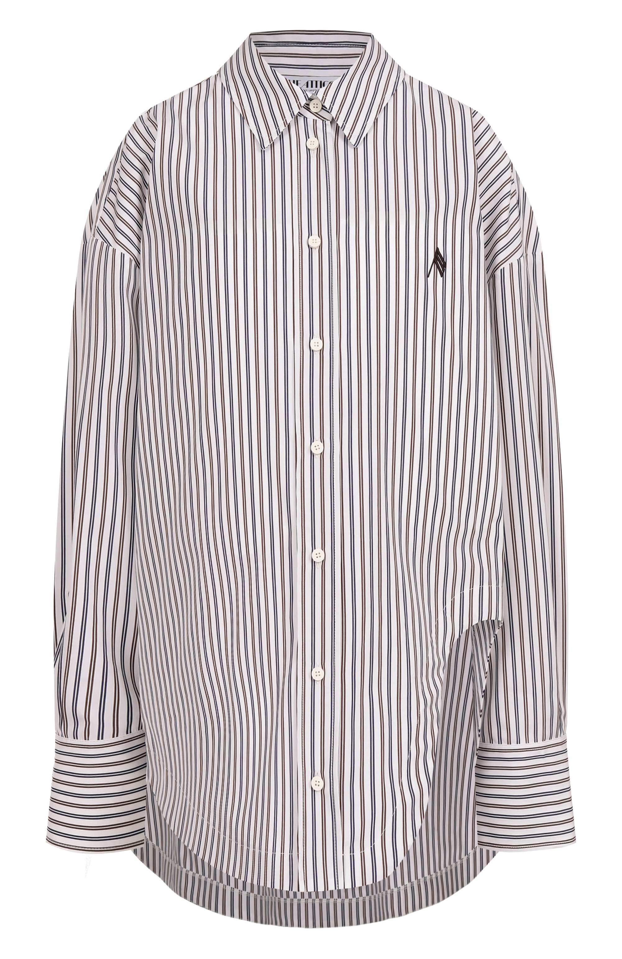 Хлопковая рубашка THE ATTICO, арт. 251WCH00004/CCC117AA, фото 1