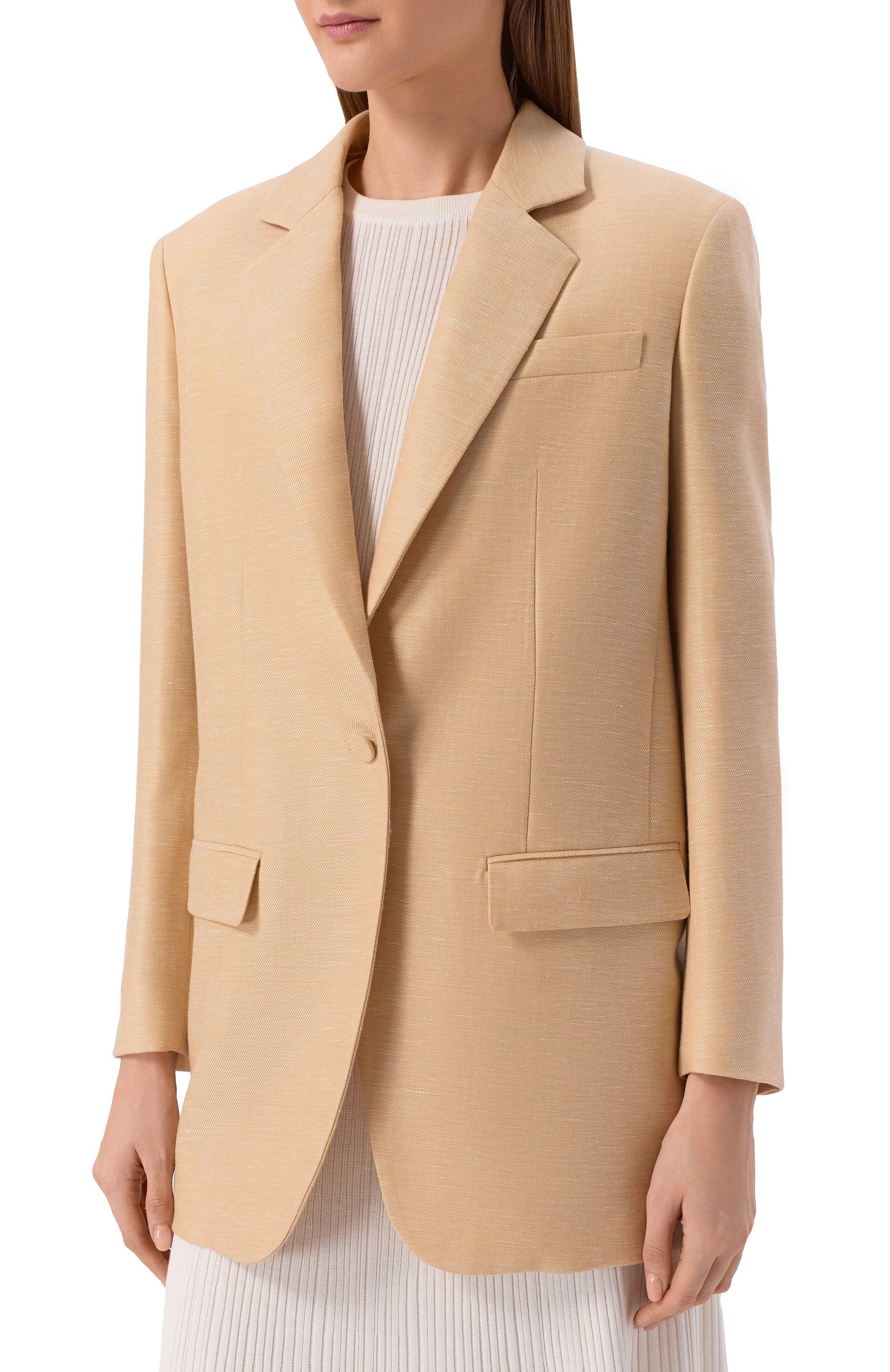 Жакет из кашемира и льна COLOMBO, арт. GI00502/77528-U, фот о 3