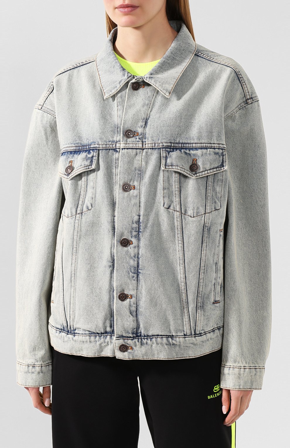 Джинсовая куртка BALENCIAGA, арт. 557388/TDW15, фото 3