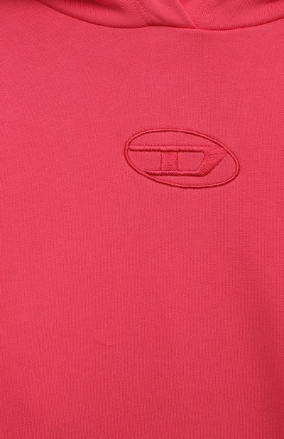 Хлопковое худи DIESEL, арт. J02014/KYAX3, фото 3