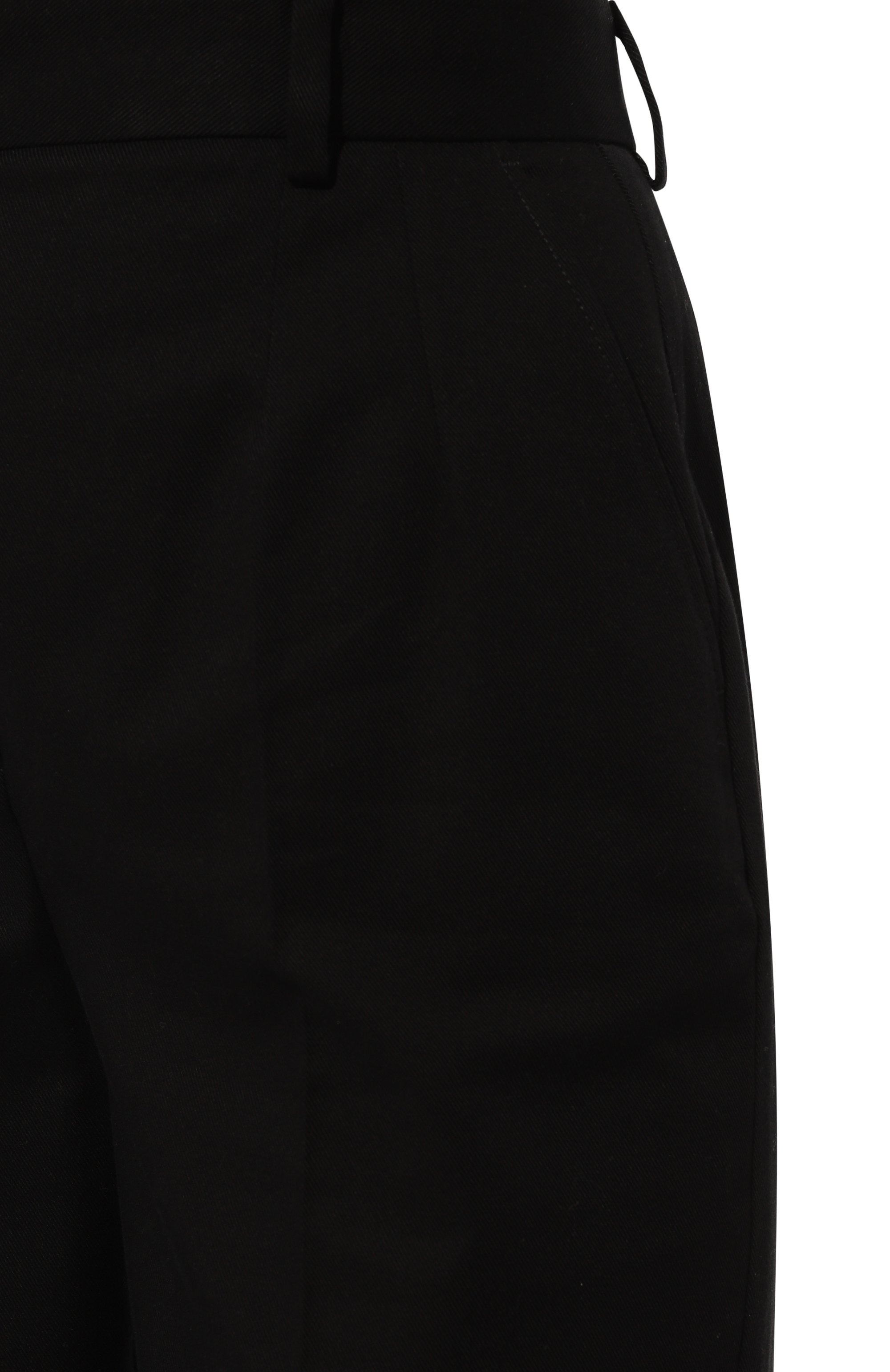 Хлопковые брюки DOLCE & GABBANA черного цвета по цене 94600 руб., арт. FTC20T/GDCDD, фото 5 Хлопковые брюки DOLCE & GABBANA, арт. FTC20T/GDCDD, фото 5