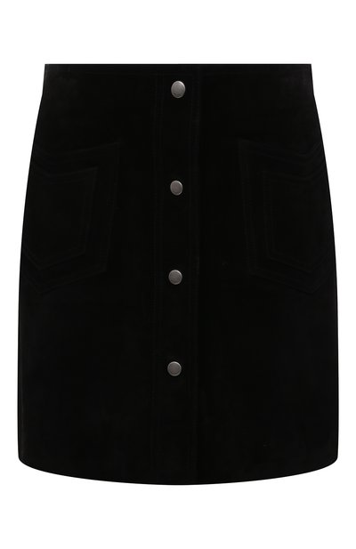 Женская замшевая юбка SAINT LAURENT, арт. 602763/YC2AY