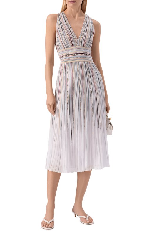 Платье из вискозы Missoni DS26SG13/BK01GZ Разноцветный  DS26SG13/BK01GZ Фото 2