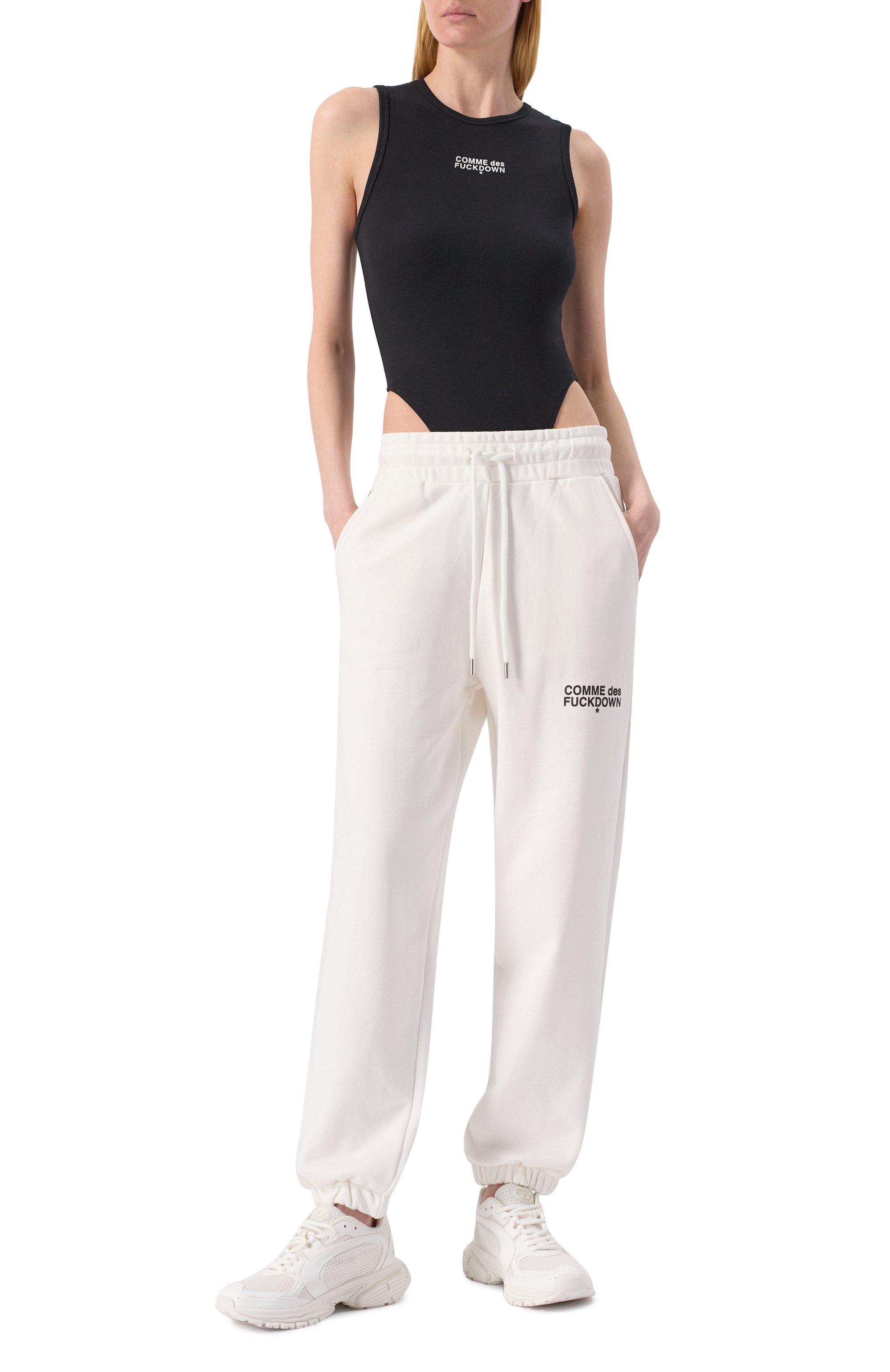 Хлопковое боди COMME DES FUCKDOWN, арт. CFABW01244, фото 2