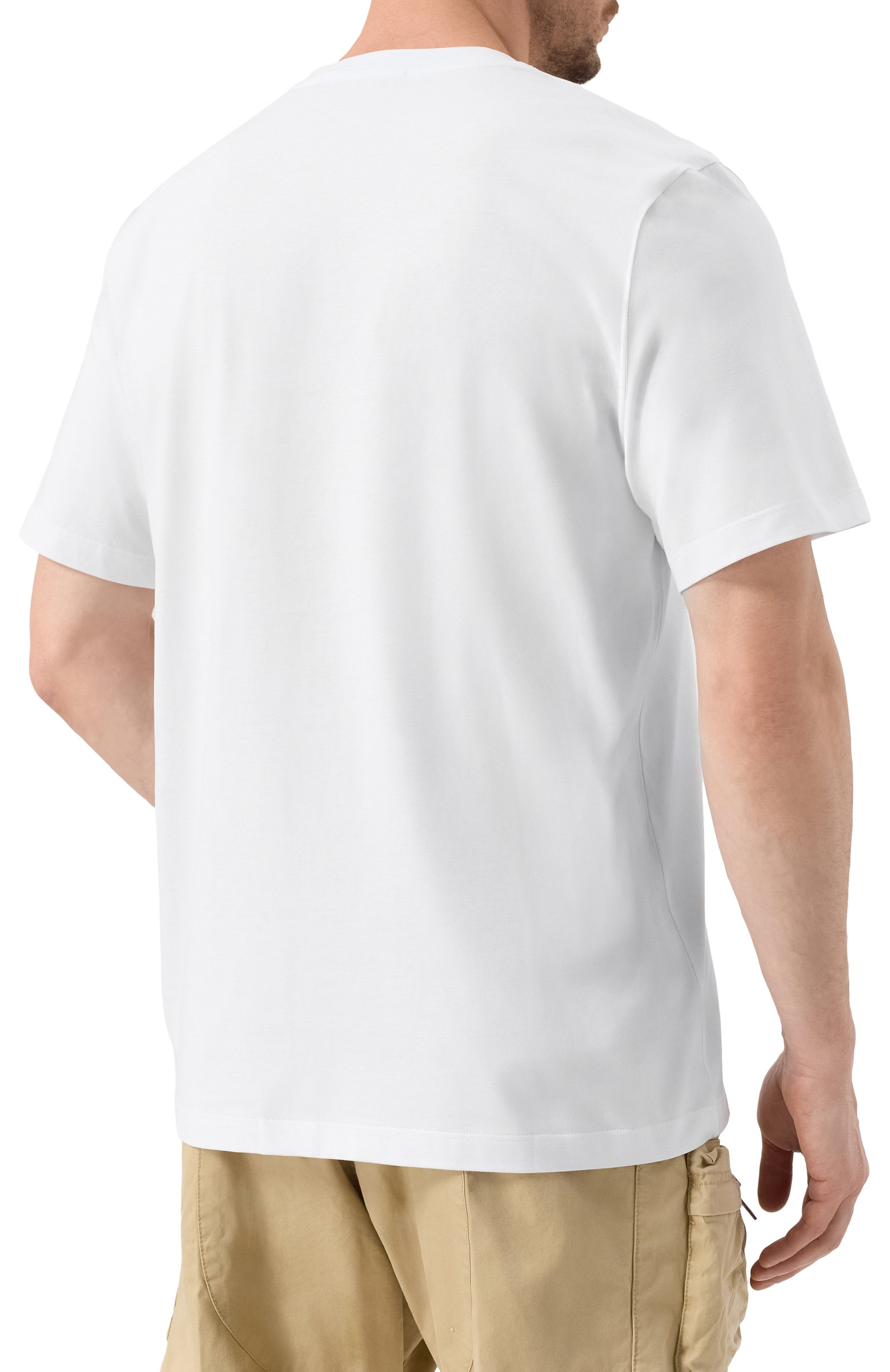 Хлопковая футболка MSGM, арт. 3440MM510/237002, фото 4